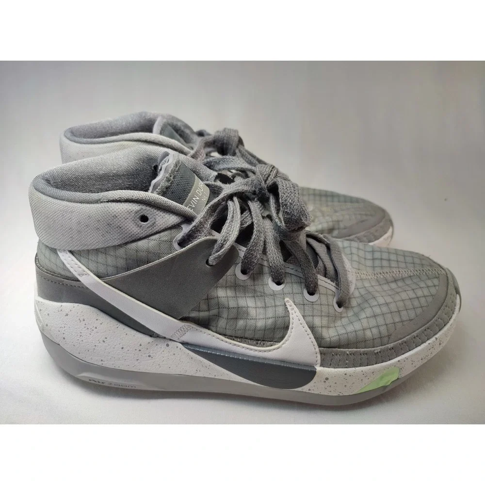 Nike KD 13 Cool Grey White Smoke Grey Basketball Mens US 7.5 CK6017-001